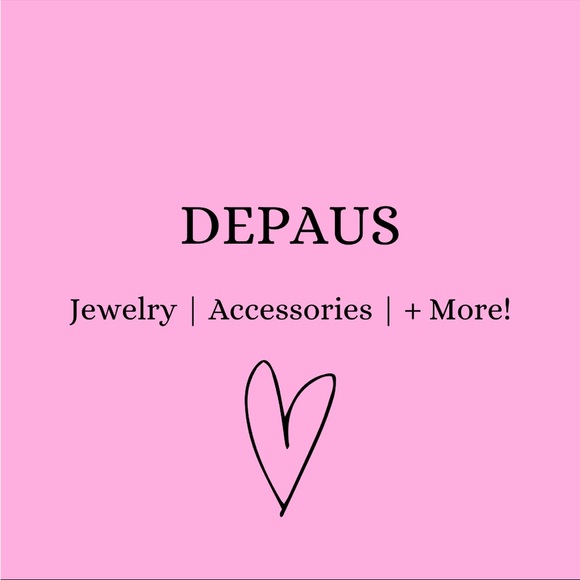 Gold and Silver Tiny Heart Stud Earrings - Picture 6 of 6